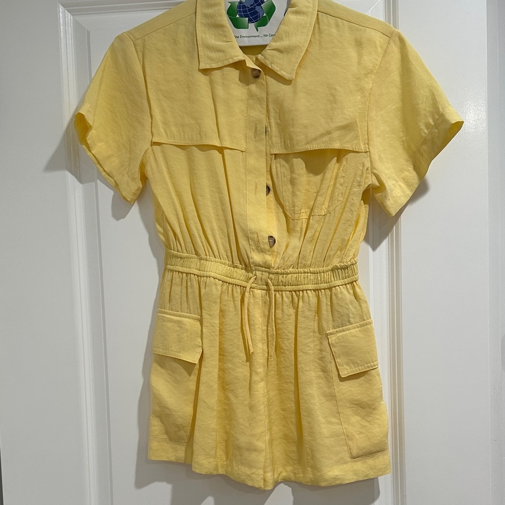 Zara Yellow Kids One Piece